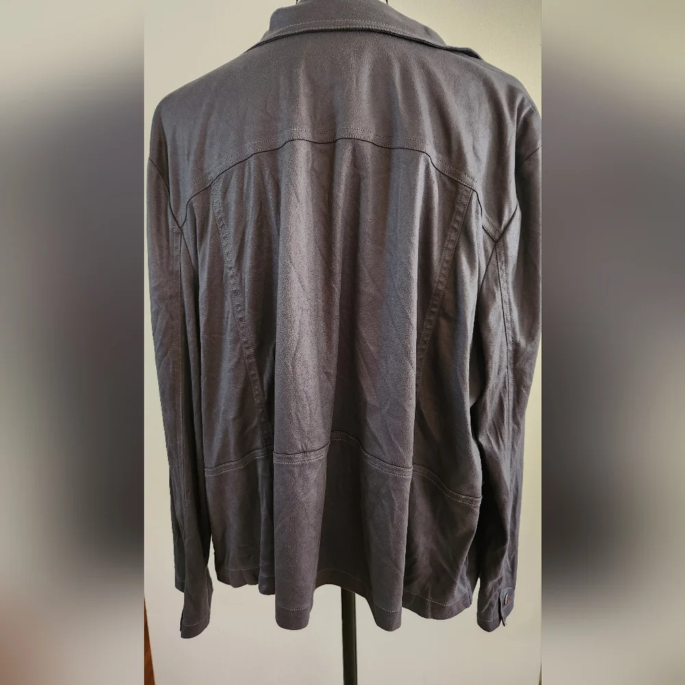 NWOT Allison Daley XL Full Zip Lightweight Jacket - Picture 5 of 16